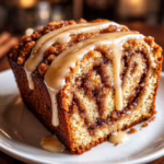 Cinnamon Roll Banana Bread