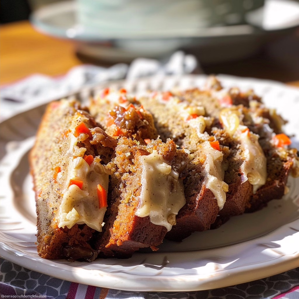 Carrot Cake Banana Bread Mashup