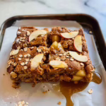 Healthy Breakfast Oatmeal Apple Cake